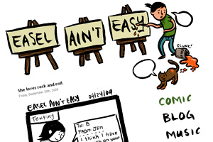 Easel Ain't Easy